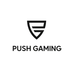 Logo Push Gaming, fournisseur de slots à mécaniques originales